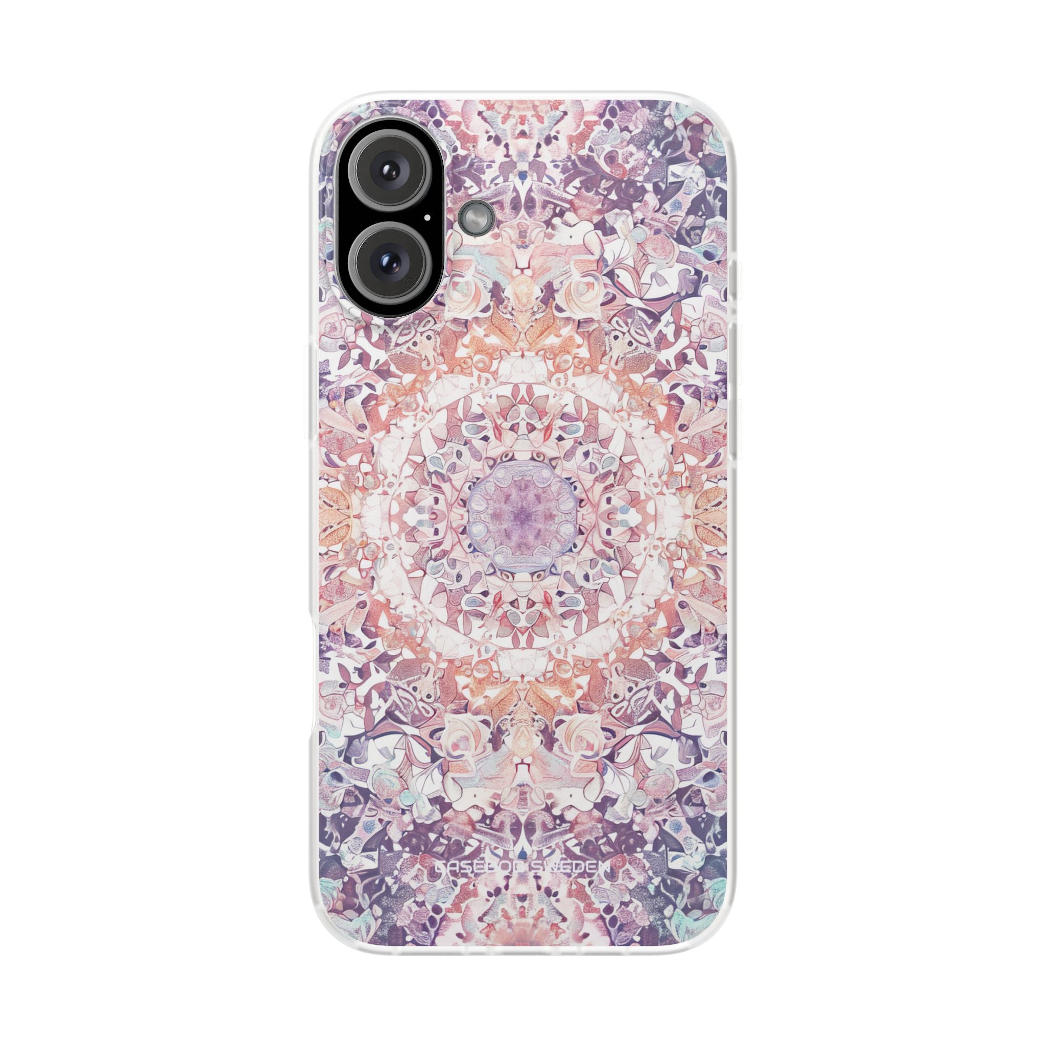 Purple Pink Mandala - Flexi iPhone 16 Phone Case