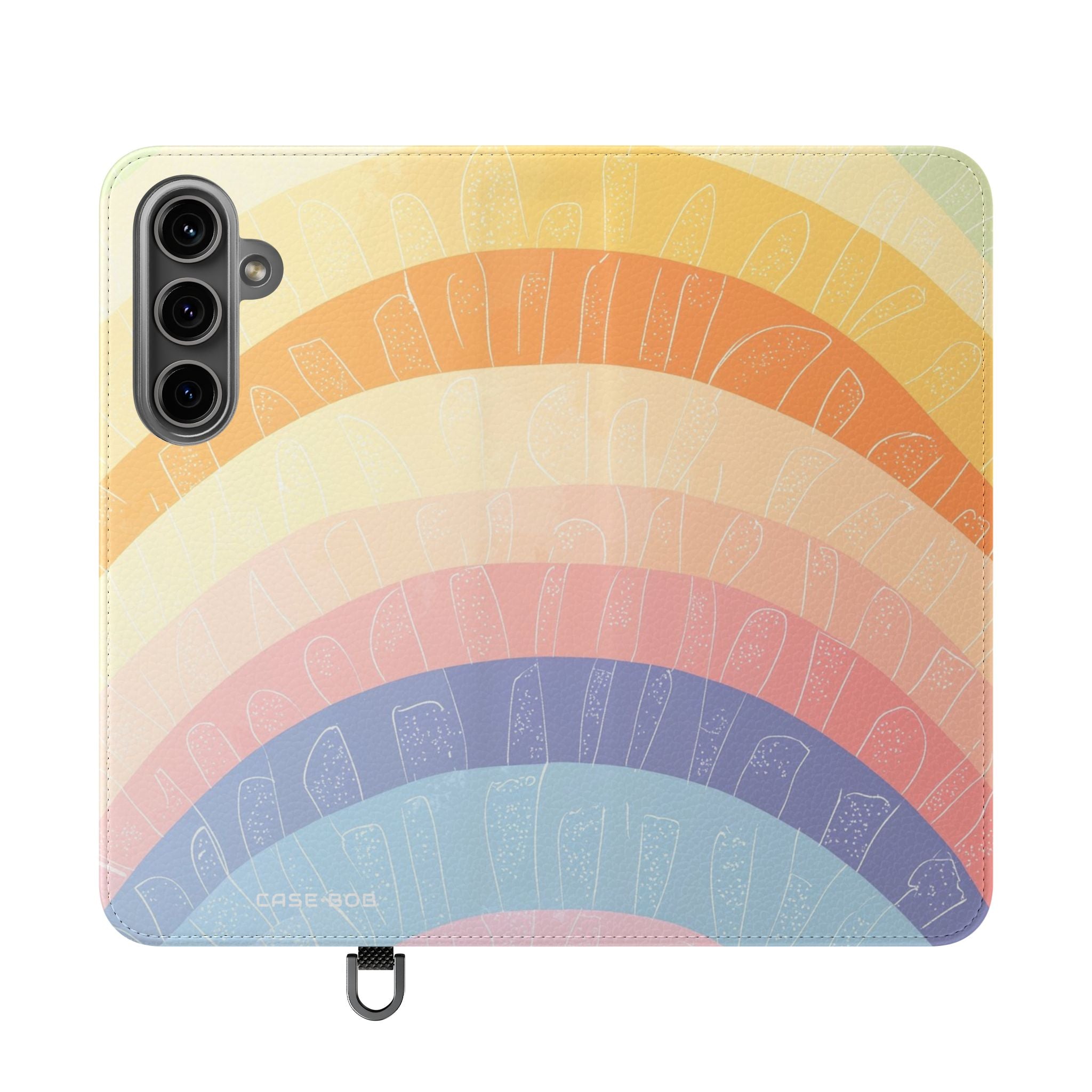 Pastel Rainbow Glow - Samsung S24 Plus Case - Wallet