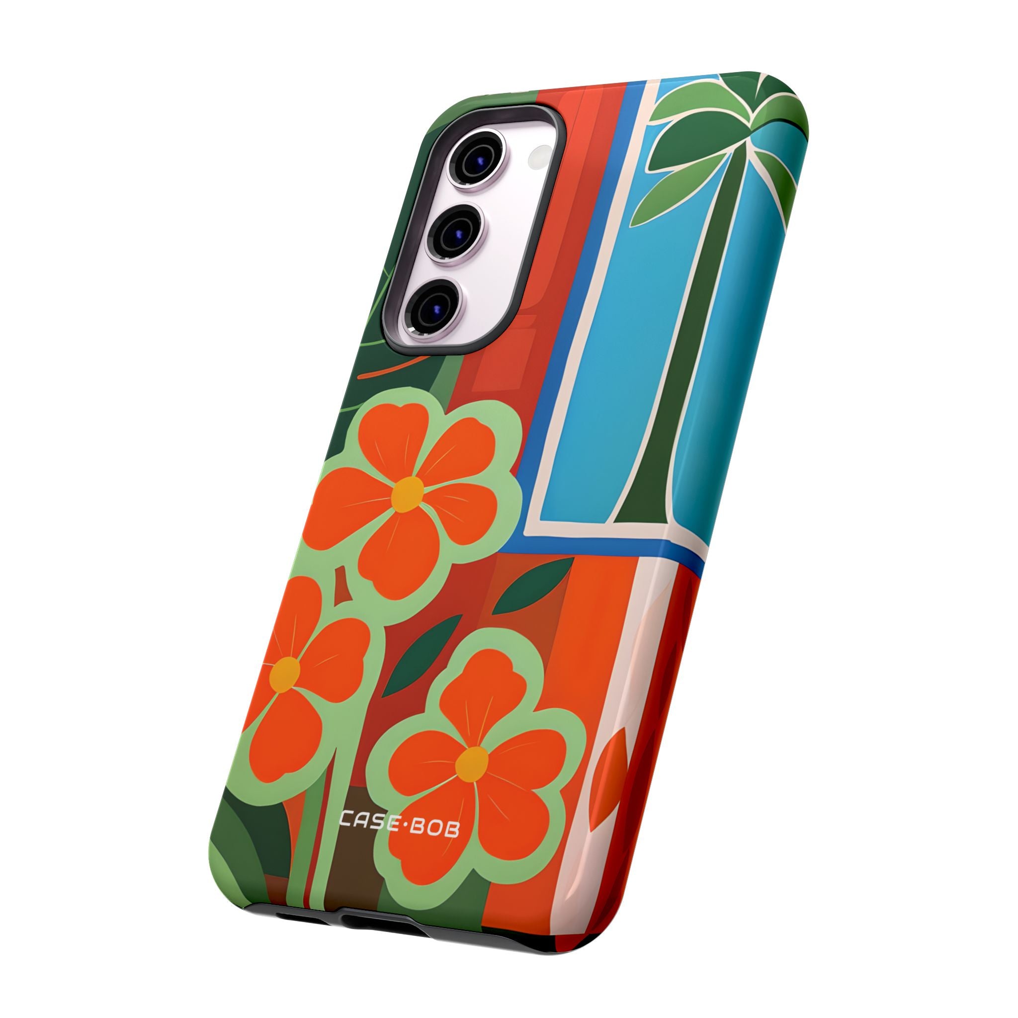 Orange Blossom Burst Samsung S23 Plus Case - Tough