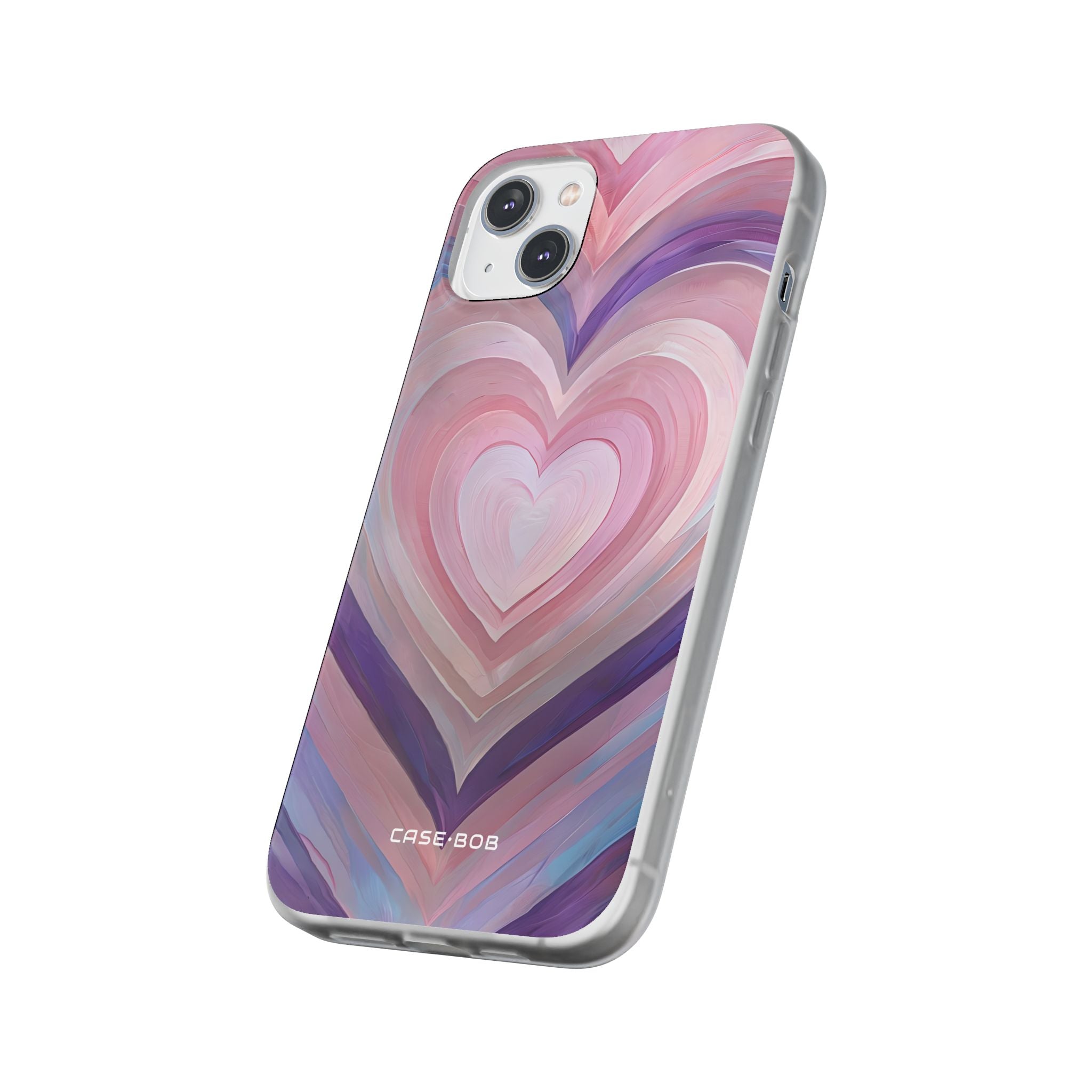 Radiant Heartbrush iPhone 14 Plus Case - Soft