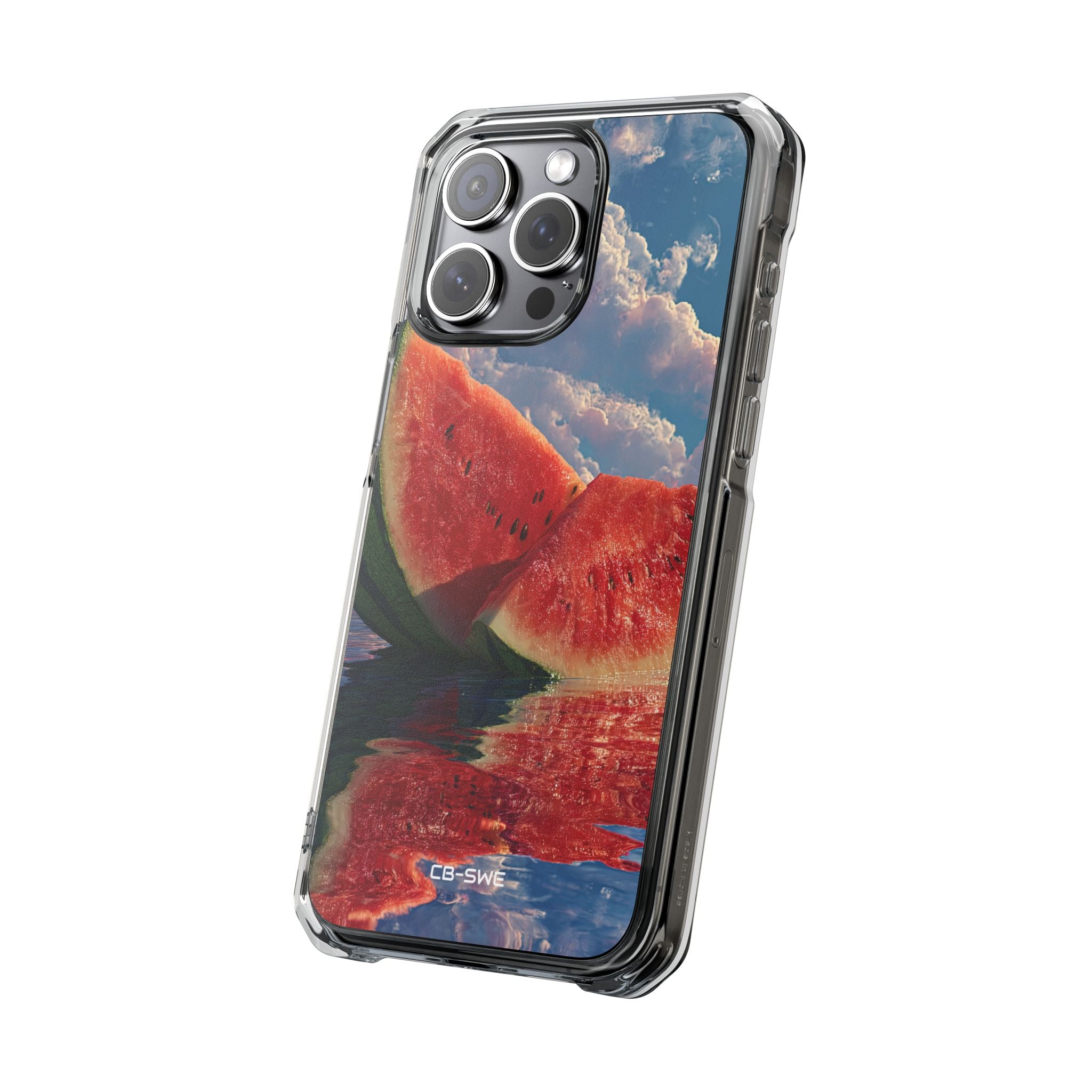 Watermelon Dream Reflection iPhone Case - Impact