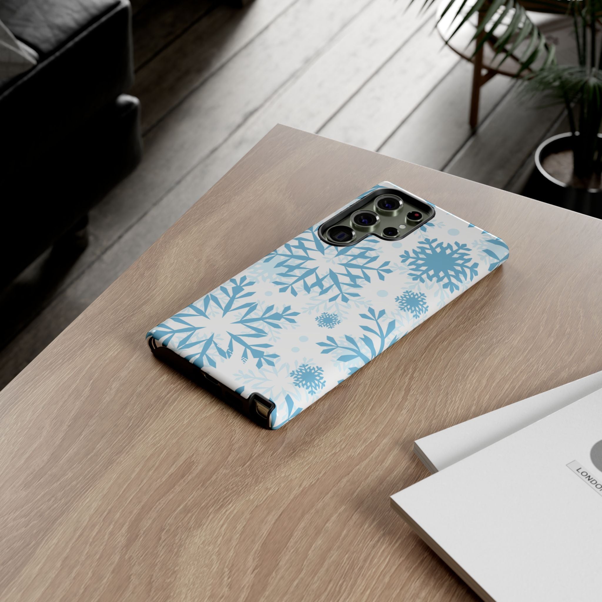 Winter Snowflake Symphony - Samsung Case