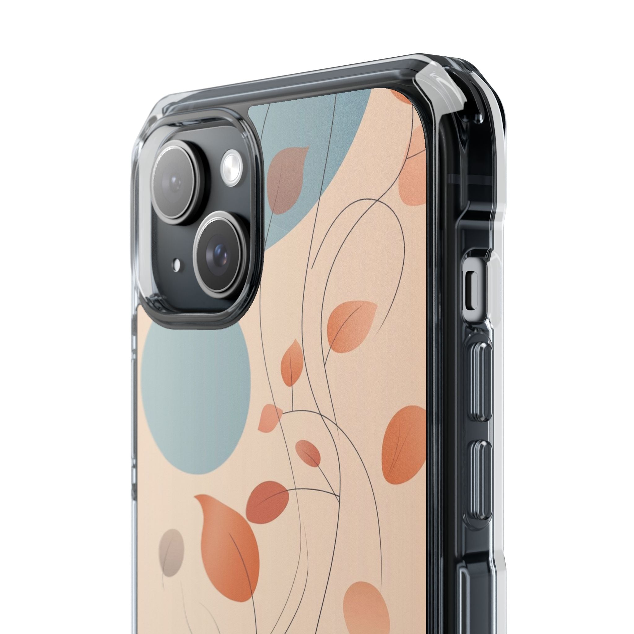 Gentle Leaves Drift iPhone Case - Impact