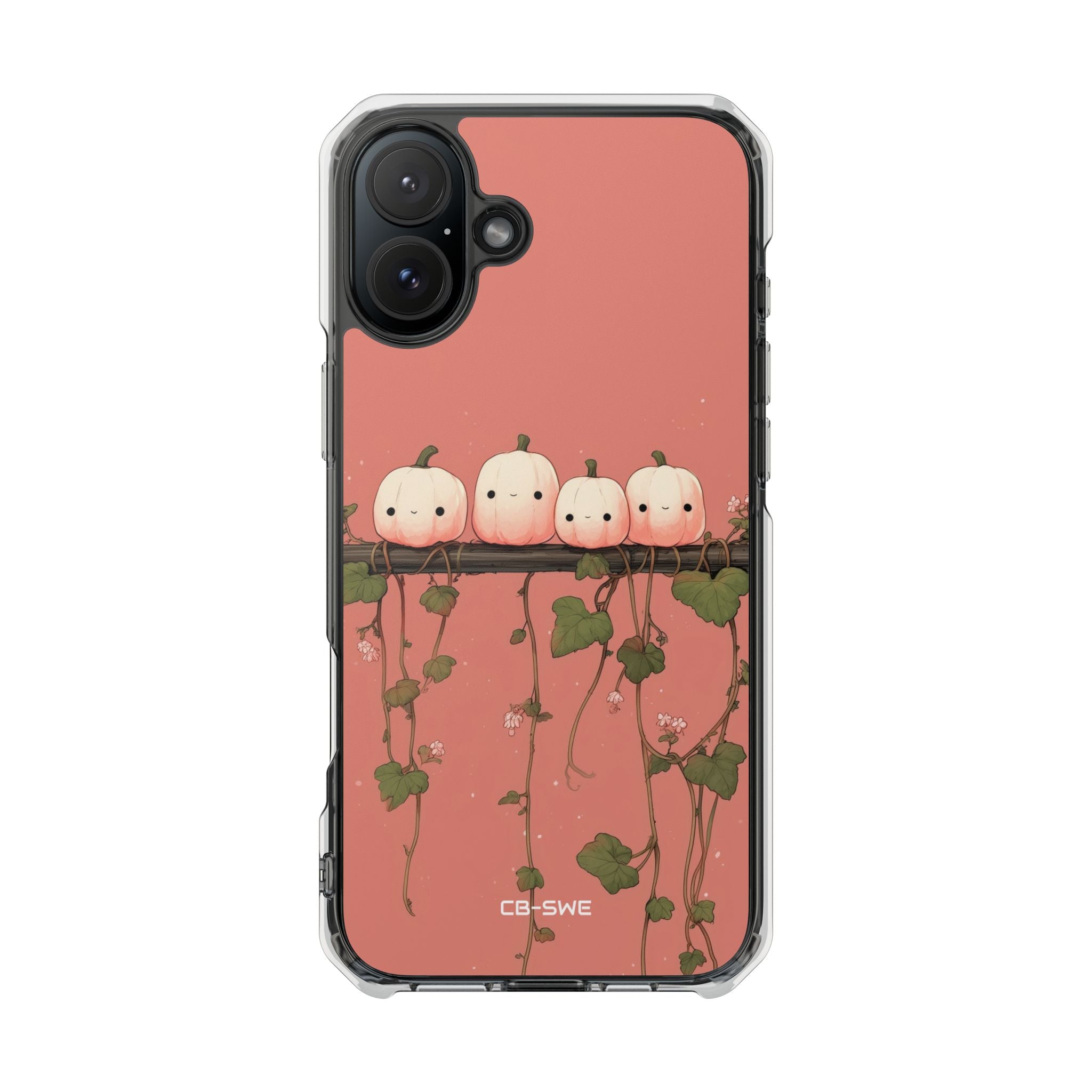 Pumpkins Greet Vines iPhone Case - Impact