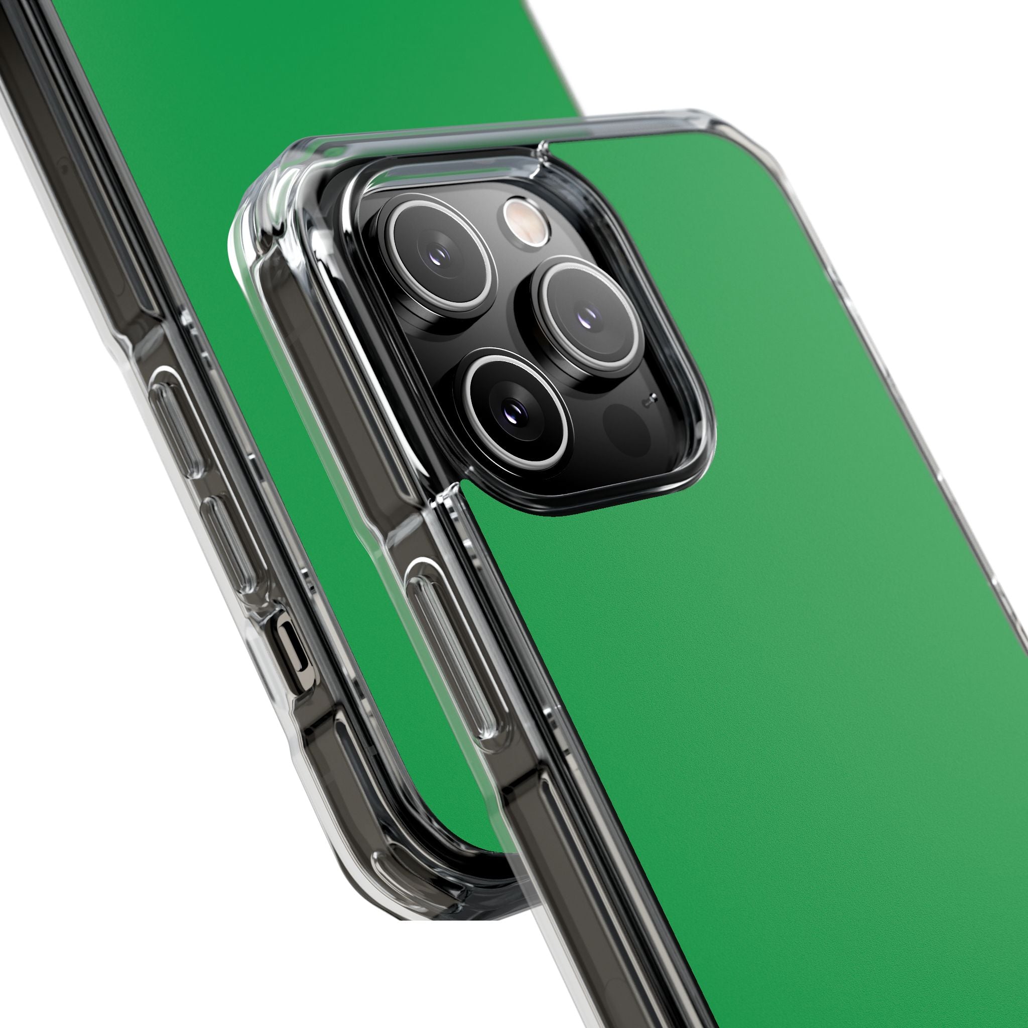 Pigment Green - Clear Impact Case for iPhone