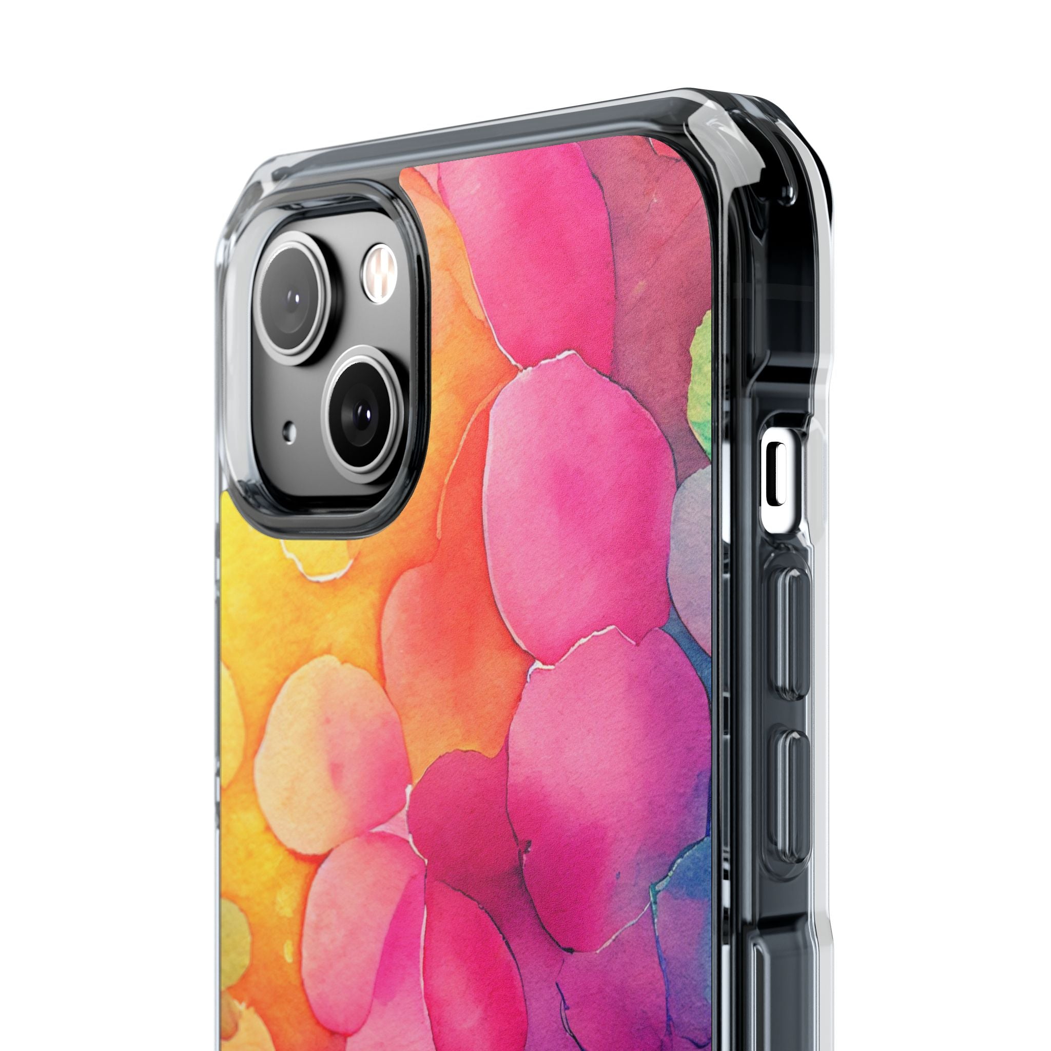 Vibrant Petal Fusion iPhone Case - Impact