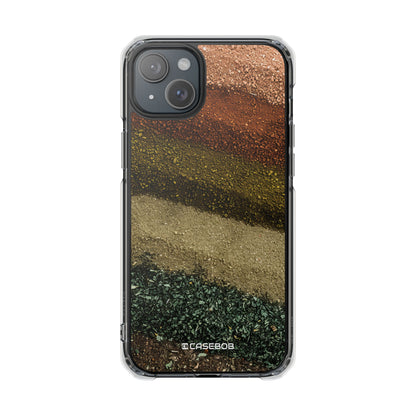 Earth Tone Pattern - Clear Impact Case for iPhone