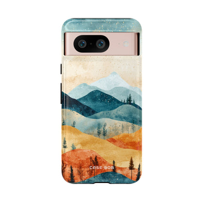 Moonlit Mountains Google Pixel 8 Case - Tough