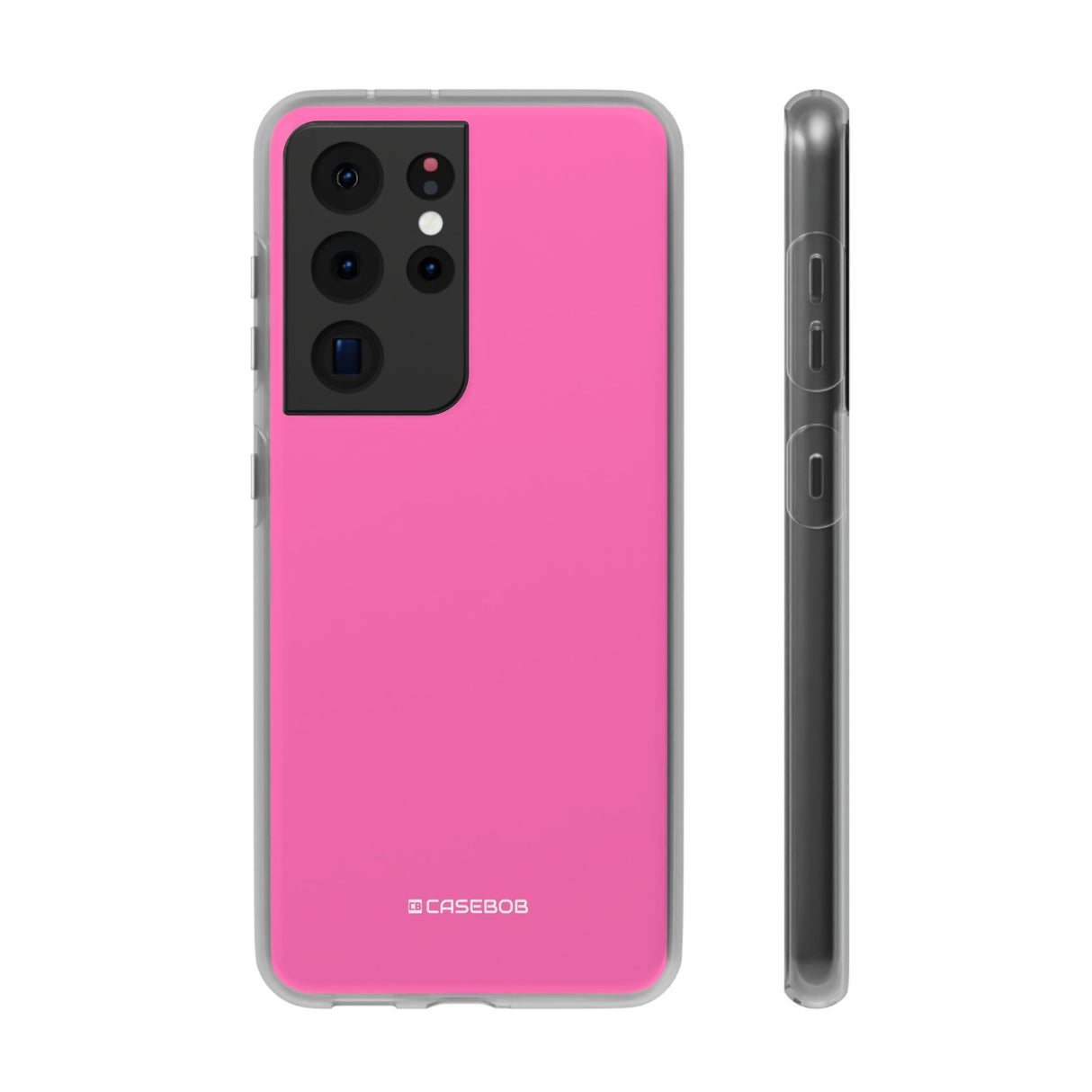 Hot Pink | Handyhülle für Samsung (Flexible Hülle) 