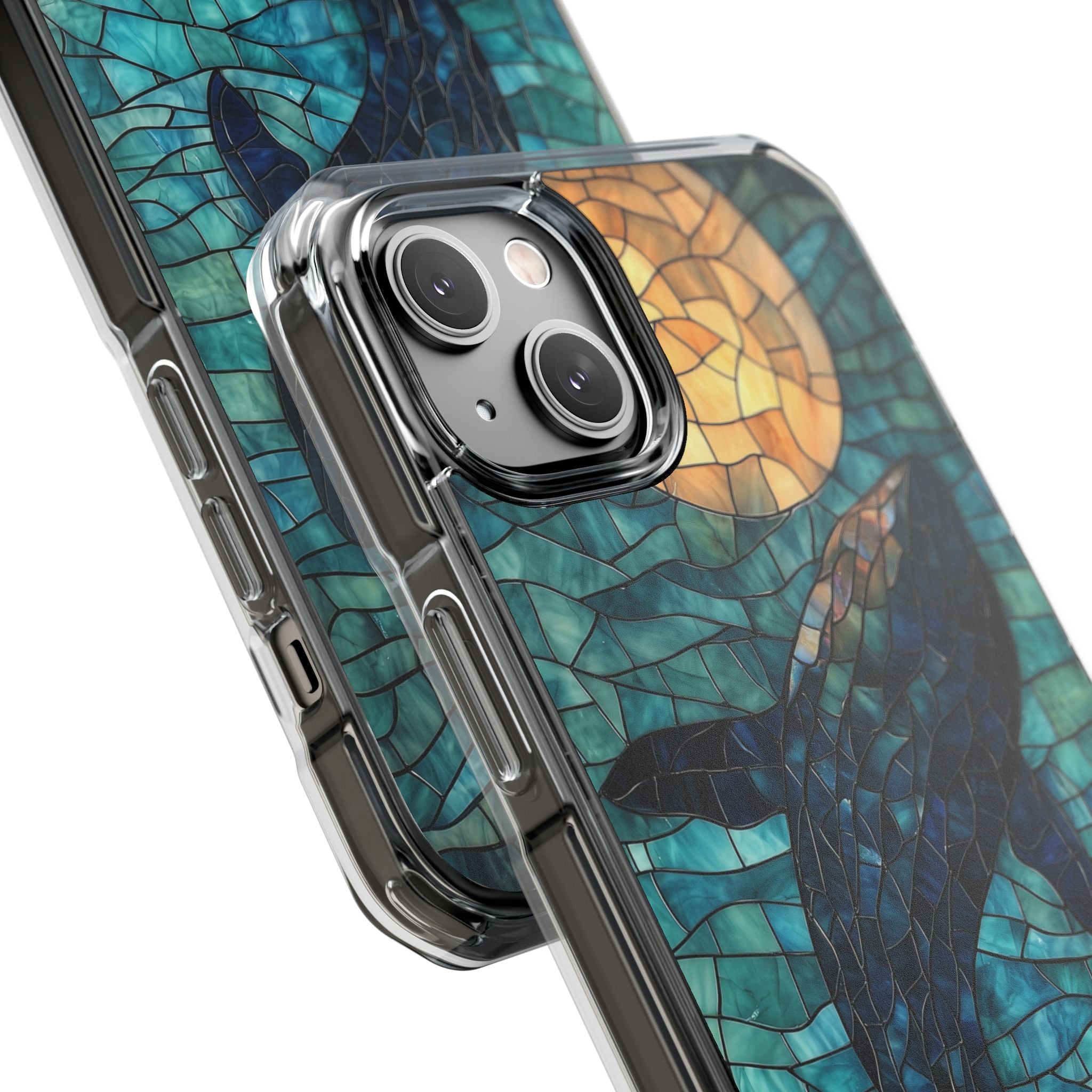Whale Dives Upward iPhone Case - Impact