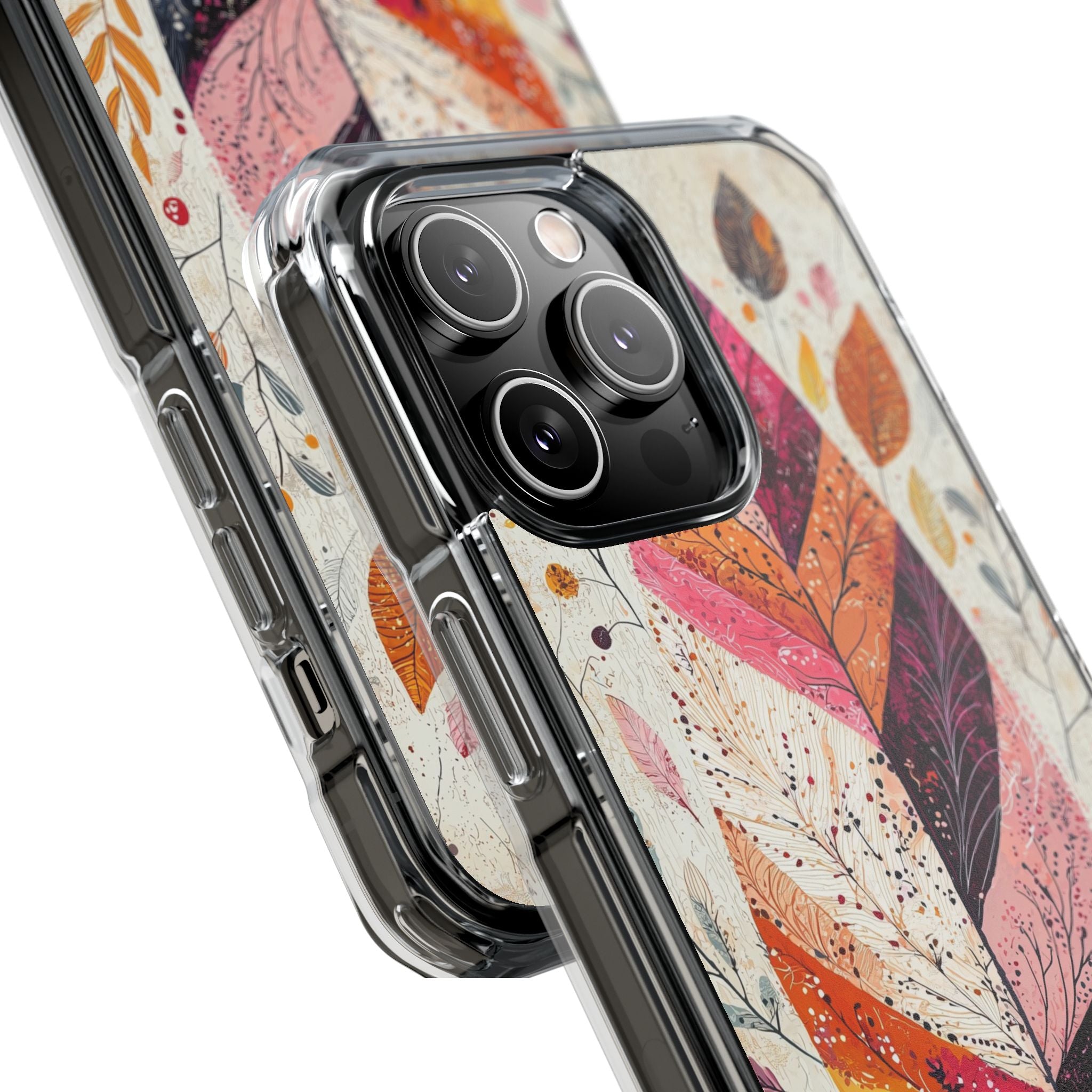 Vibrant Leaves Dance iPhone Case - Impact