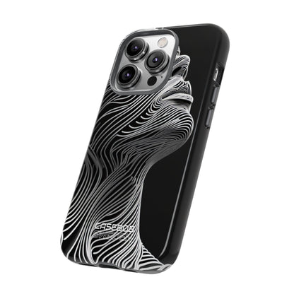 Fluid Face Lines iPhone 14 - Tough