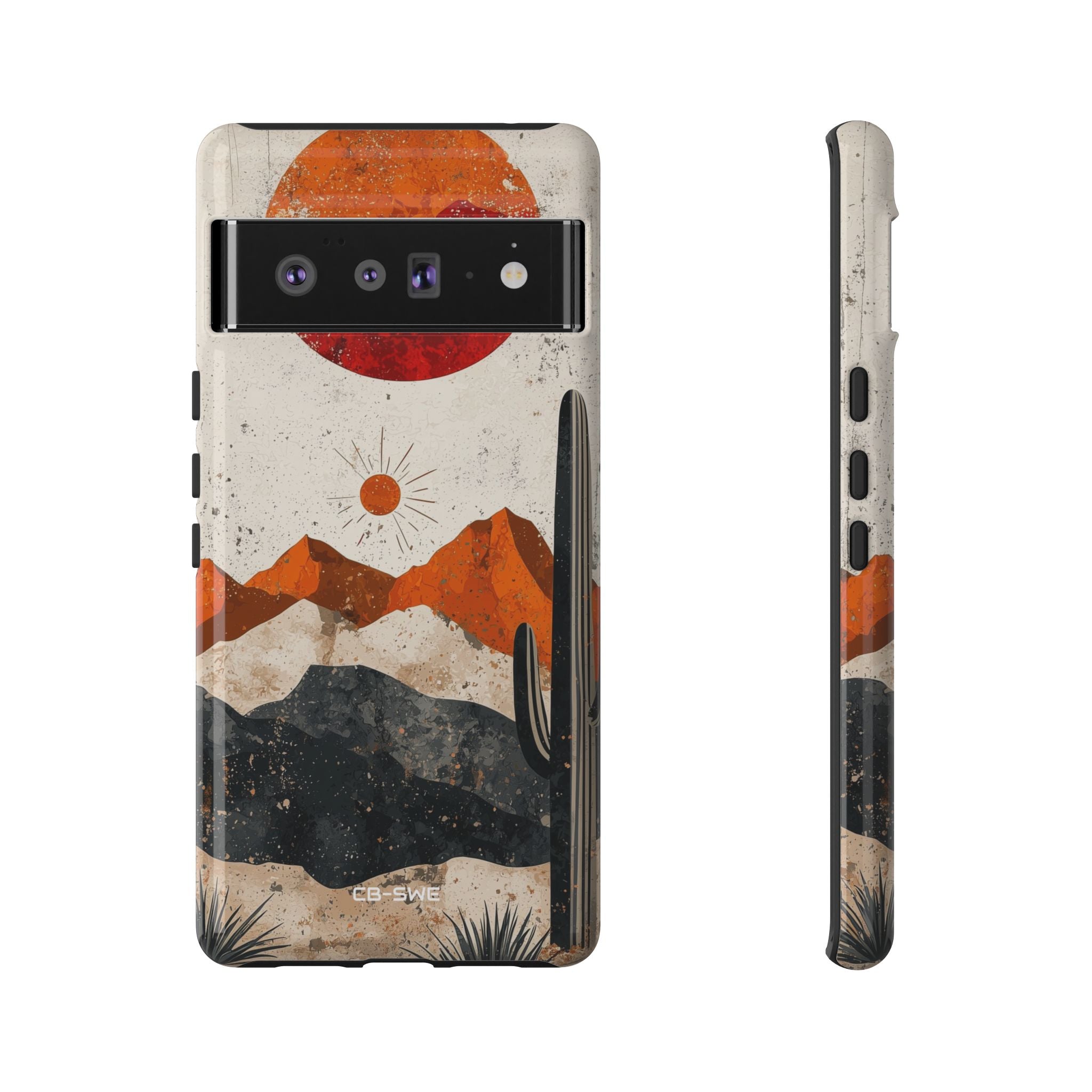 Desert Sun Rises - Google Pixel Case