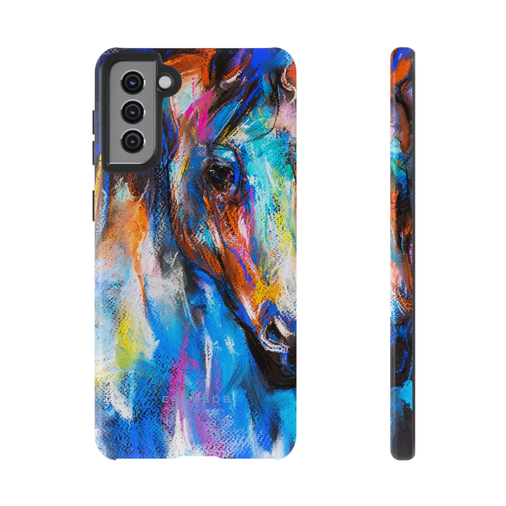 Original Pastel Horse - Protective Phone Case