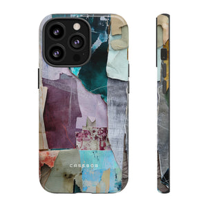 Textured Fabric Fusion - Protective Phone Case