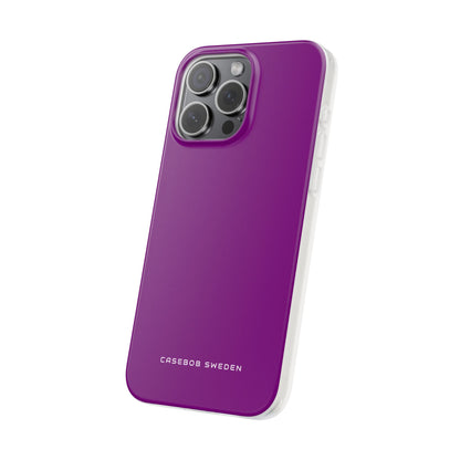 Purple iPhone 15 - Flexi Phone Case