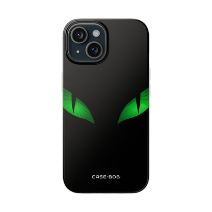 Emerald Gaze iPhone 15 Case - Soft