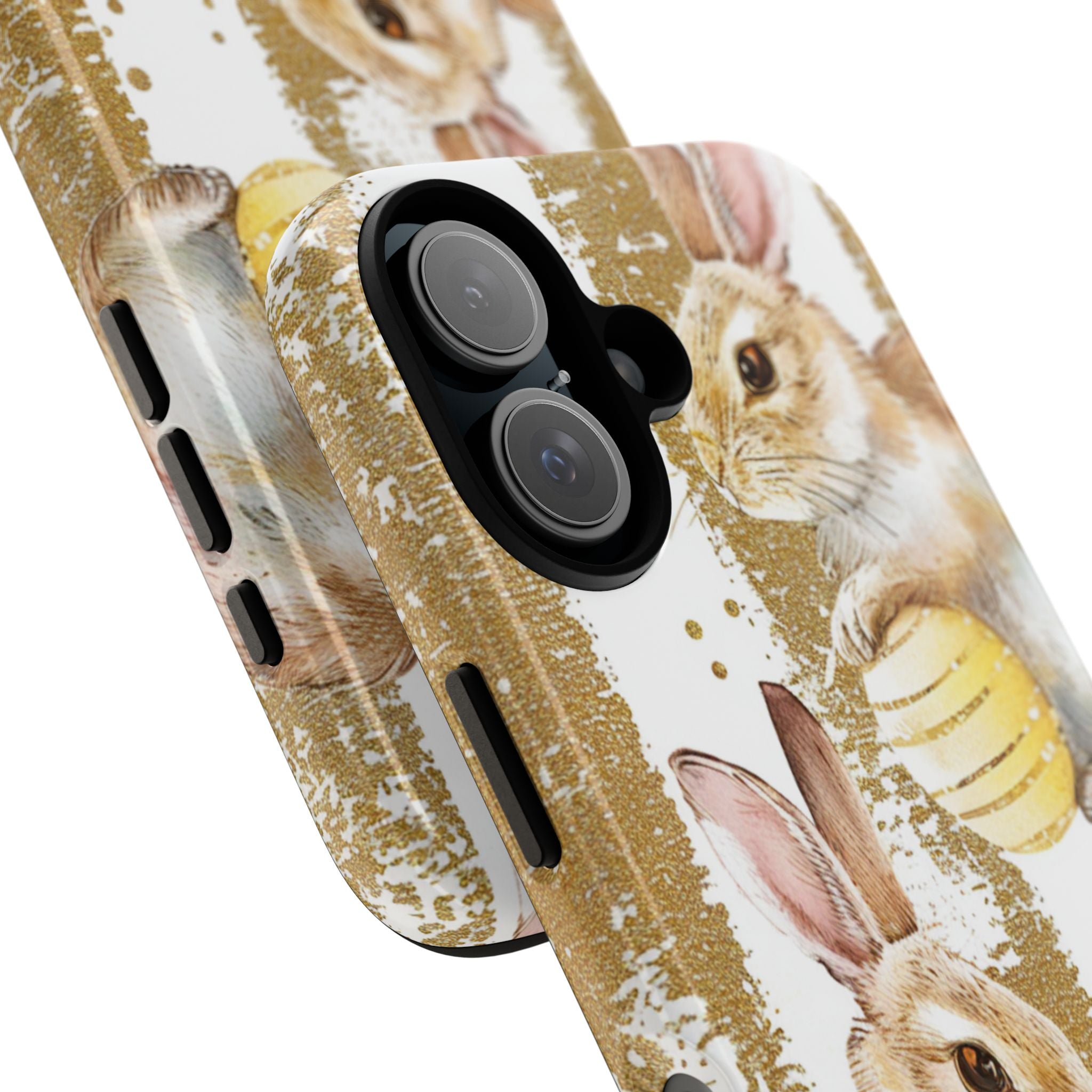 Bunnies Hold Eggs - iPhone Case
