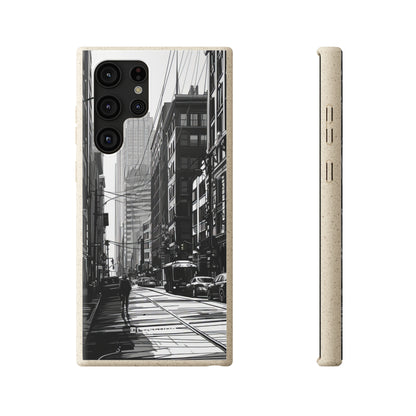 Noir Urban Serenity | Biodegradable Phone Case