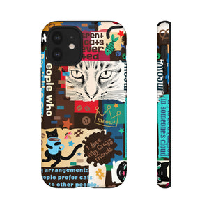 Cat Collage - Protective Phone Case