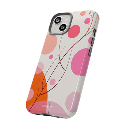 Circles Embrace Lines - iPhone Case