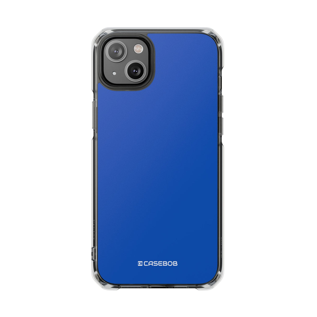 Sapphire Blue | Phone Case for iPhone (Clear Impact Case - Magnetic)