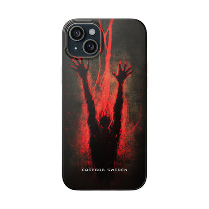 Gothic Crimson Ascension iPhone 15 - Flexi Phone Case