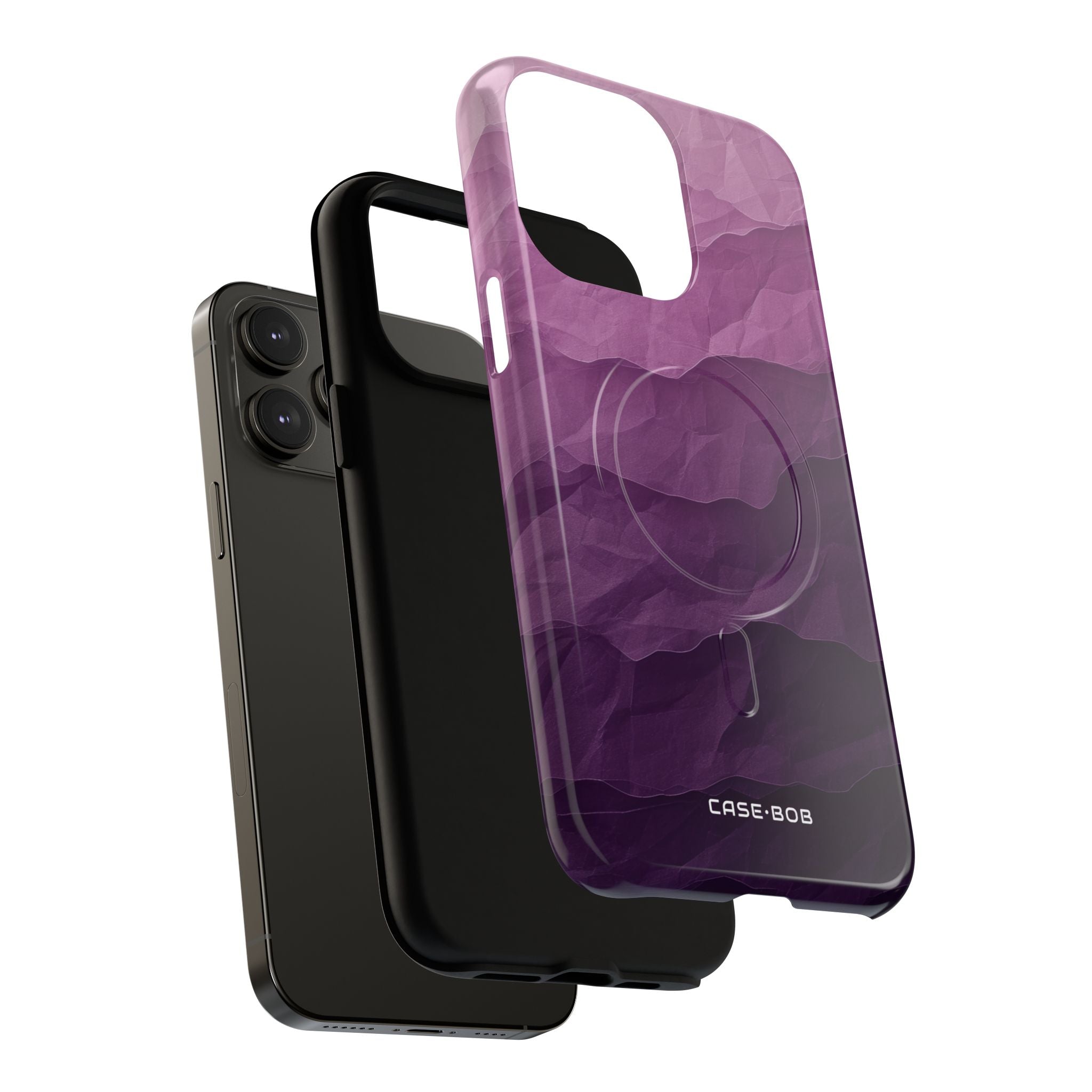 Purple Wave Layers iPhone 14 Pro Max Case - Tough+