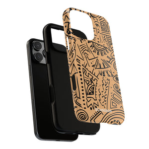 Tribal Harmony: Bold Geometric Dance - for iPhone 16