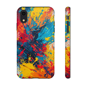 Artistic Brushstroke Bliss - Protective Phone Case