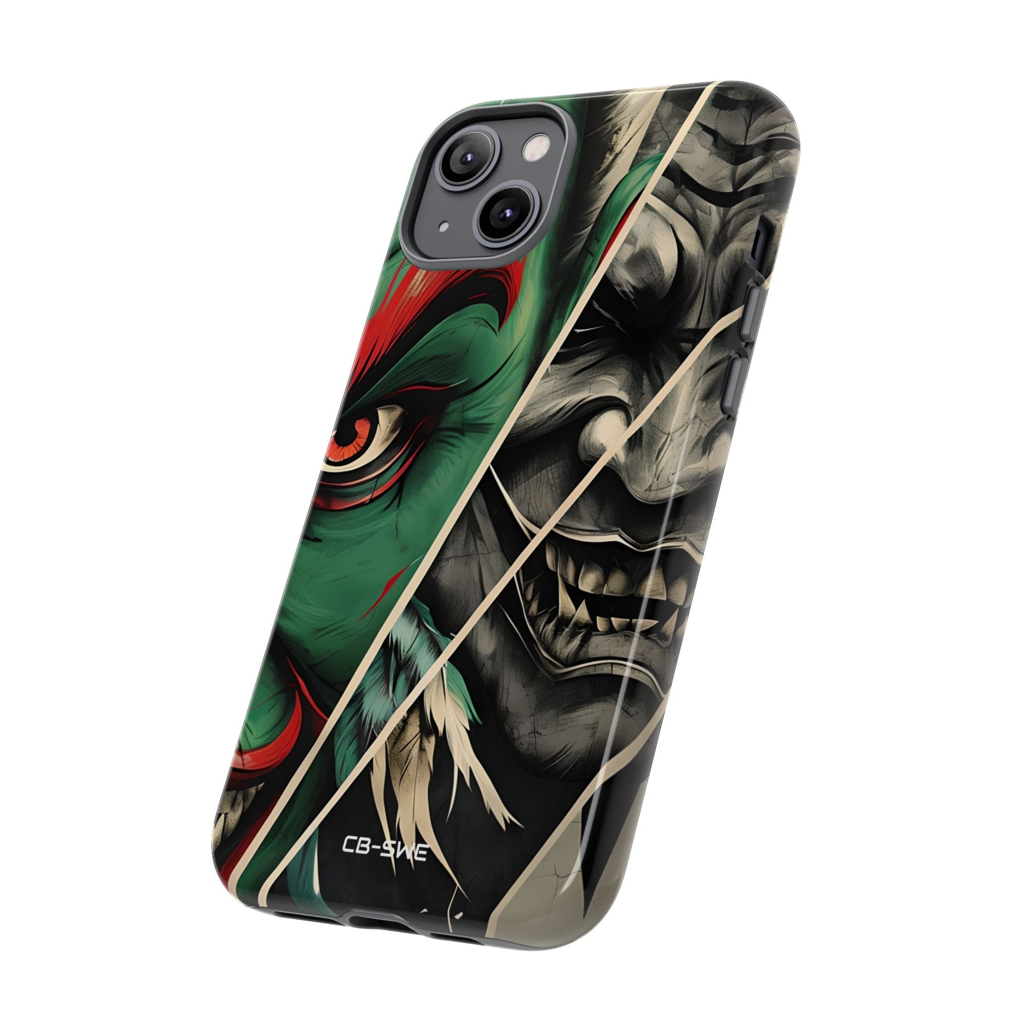 Demonic Panels Clash - iPhone Case