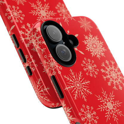 Snowflakes Dance Bright - iPhone Case