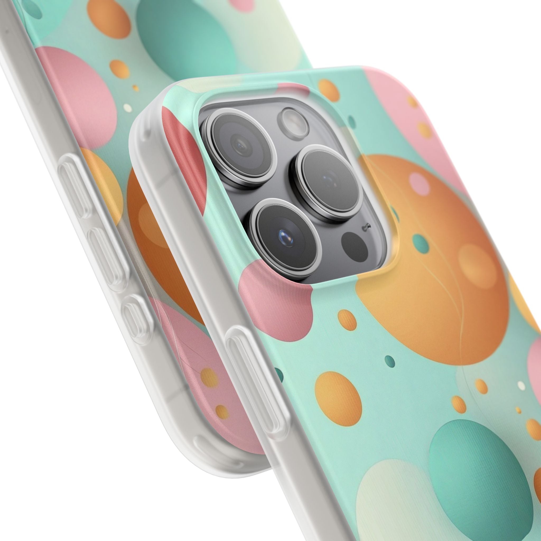 Pastel Circles iPhone 15 Pro Case - Soft