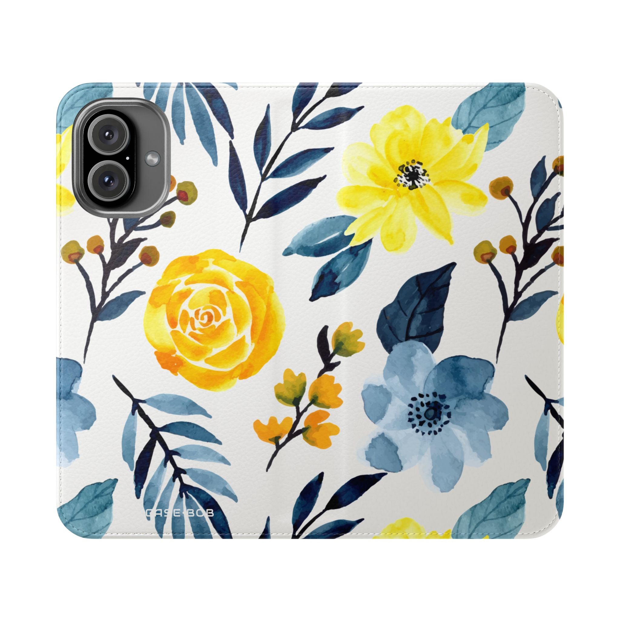 Yellow Bloom Breeze - iPhone 16 Plus Case - Wallet