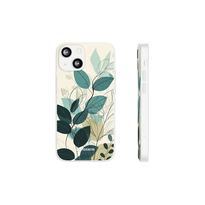 Teal Tranquility | Flexible Phone Case for iPhone