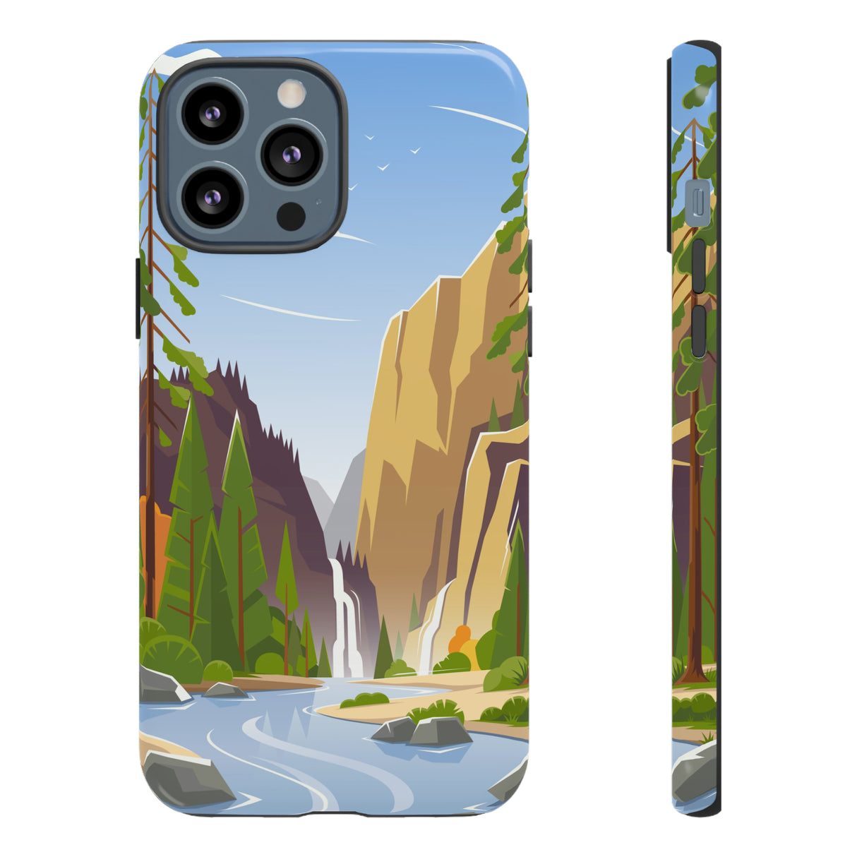 Waterfall at National Park - Protective Phone Case