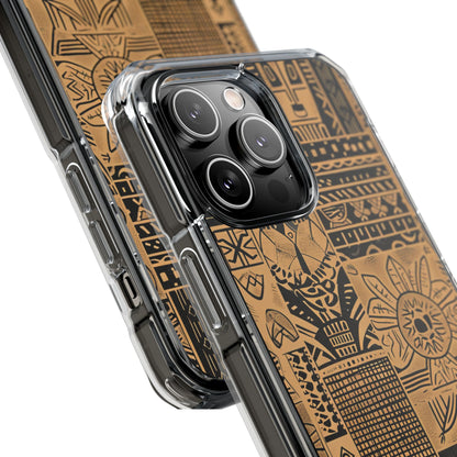 Tribal Faces iPhone 14 Pro Max Case - Impact
