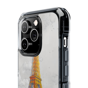 Autumnal Parisian Glow - Phone Case for iPhone (Clear Impact - Magnetic)