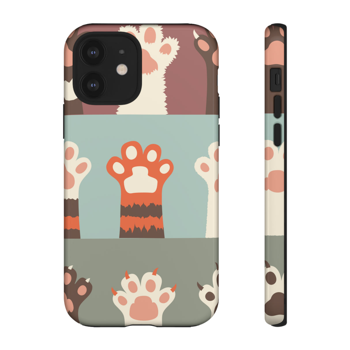 Vintage Cat Paw - Protective Phone Case