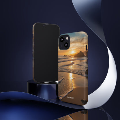 Waves Embrace Shore - iPhone Case