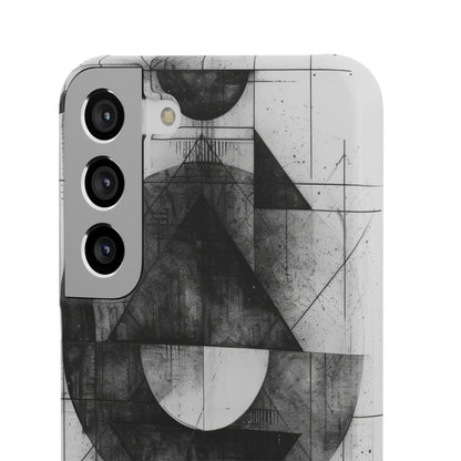 Monochrome Geometry | Slim Phone Case for Samsung