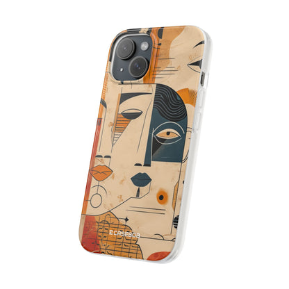 Cubist Introspection | Flexible Phone Case for iPhone