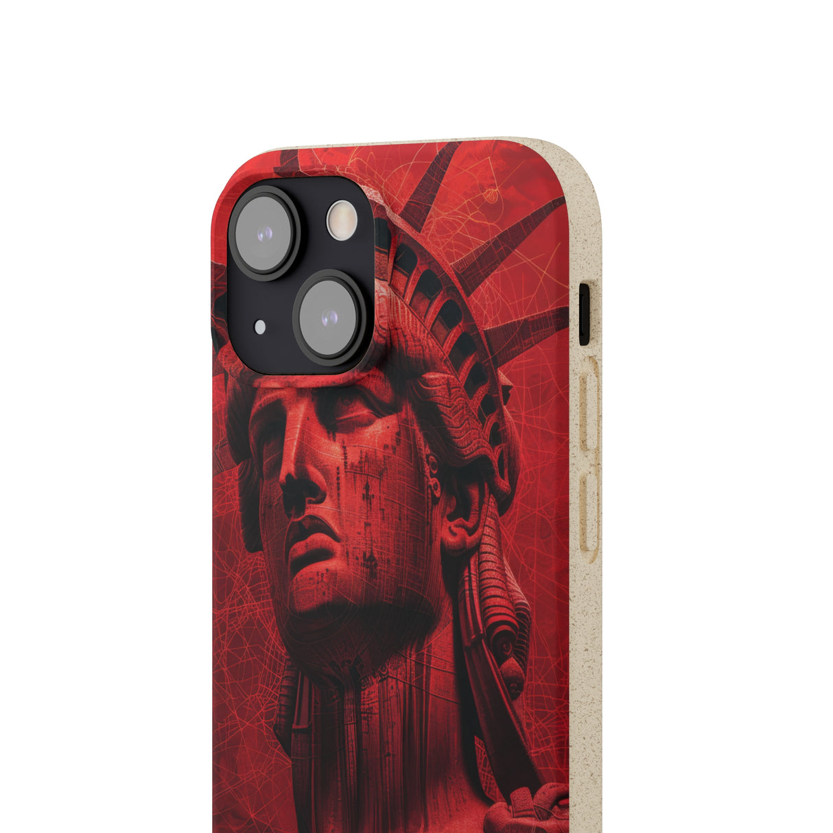 Red Liberty Revolution | Biodegradable Phone Case