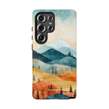 Moonlit Mountains Samsung S25 Ultra Case - Tough