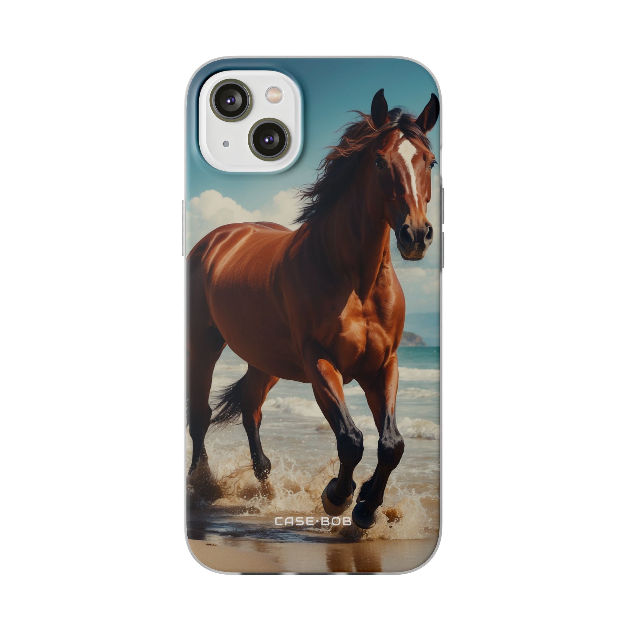 Blazing Horse iPhone 14 Plus Case - Soft
