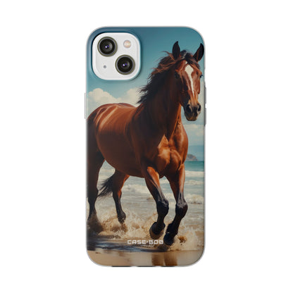 Blazing Horse iPhone 14 Plus Case - Soft
