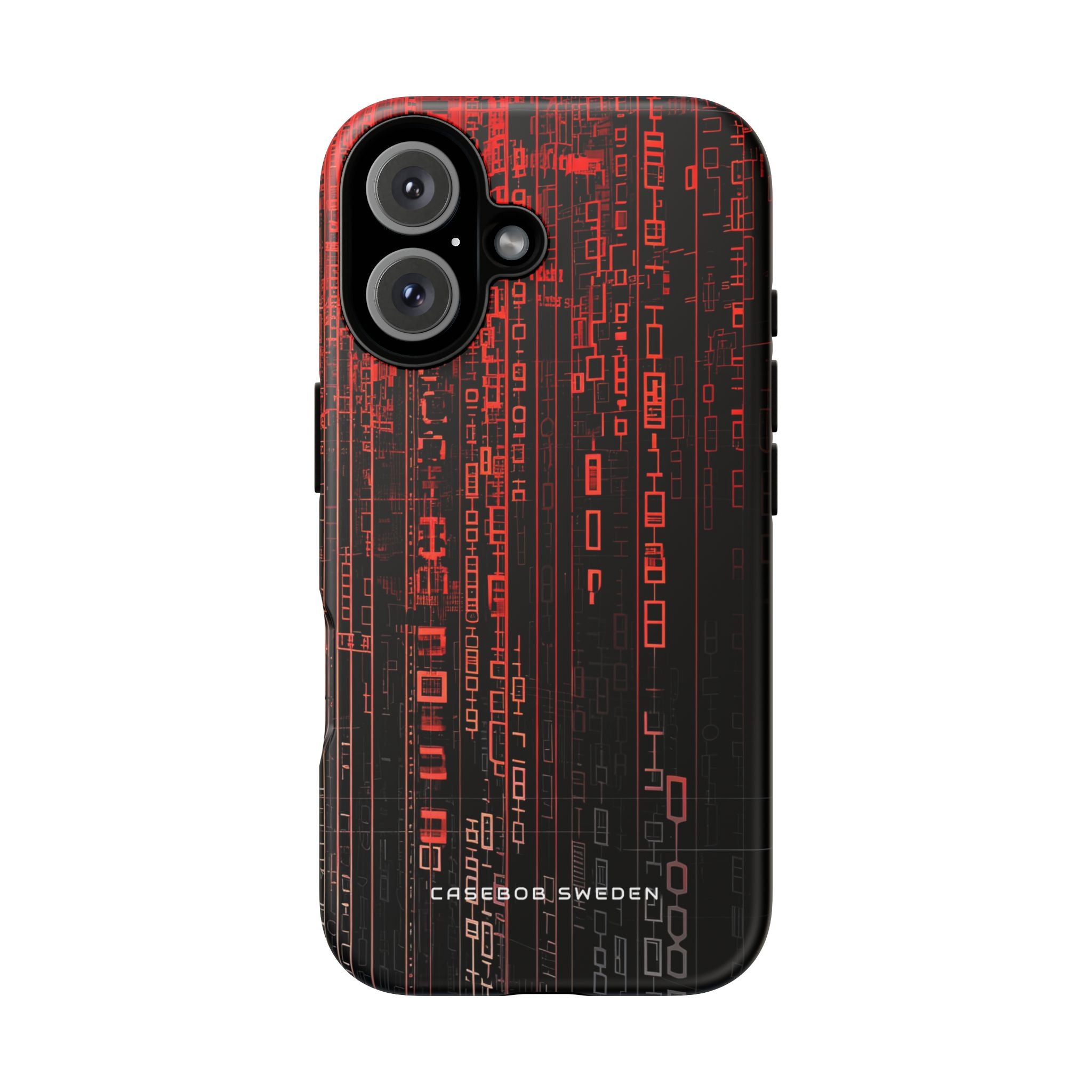 Gradient Cyberflux Network iPhone 16 - Tough Phone Case