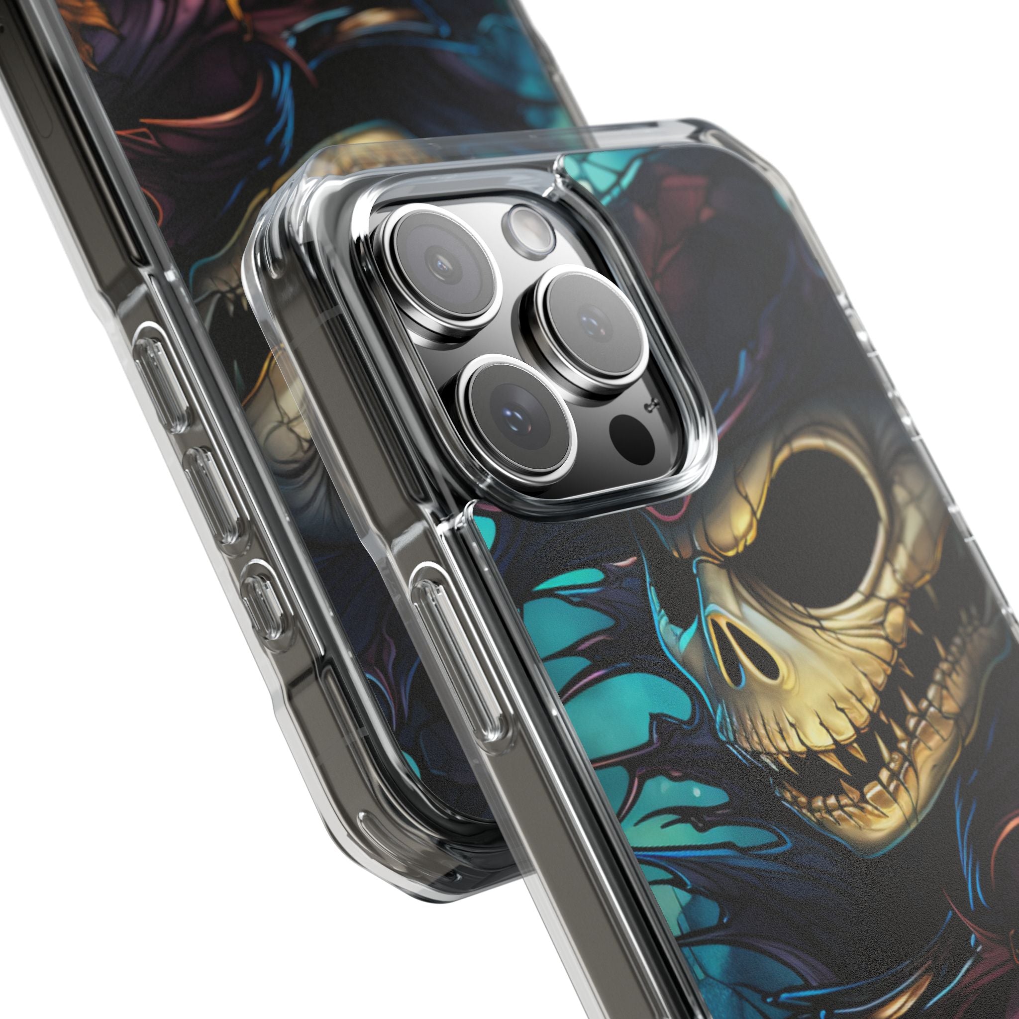 Skull Grins Brightly iPhone Case - Impact