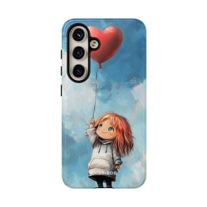 Heart Balloon Whimsy Samsung S24 Case - Tough