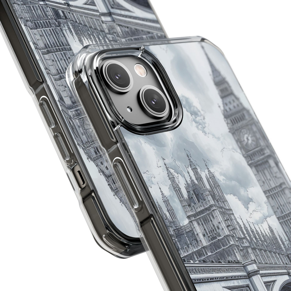 Timeless Icon - Phone Case for iPhone (Clear Impact - Magnetic)